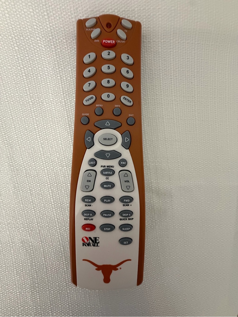 One For All UT Longhorns Universal Remote Control (F256) - Picture 2 of 8